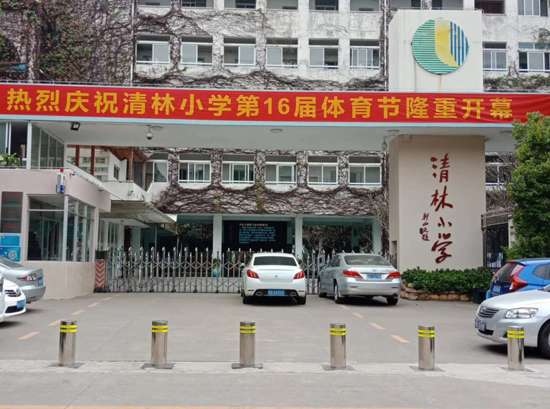 Qinglin Primary School Lifting Column